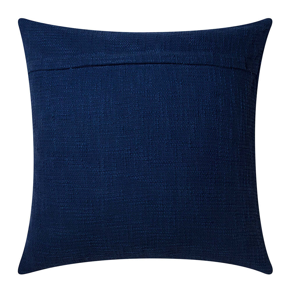 J. Elliot J.Elliot Zemira 50cm Cotton Cushion Square Home Decorative Pillow Ivory/Navy