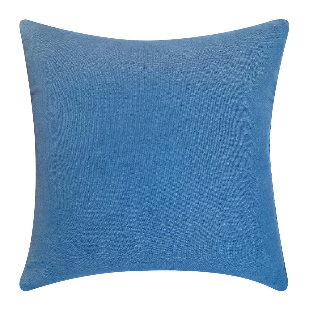 J. Elliot J.Elliot Home Tahlia 50x50cm Cushion Pillow Square Decor Elemental Blue & Cream — image 2