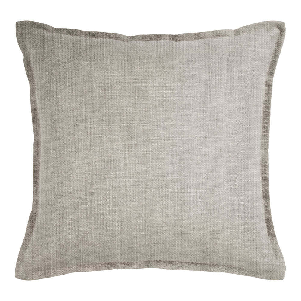 J. Elliot J Elliot Home Linen Collection 50x50cm Feather Filled Cushion Pillow Sqr Stone