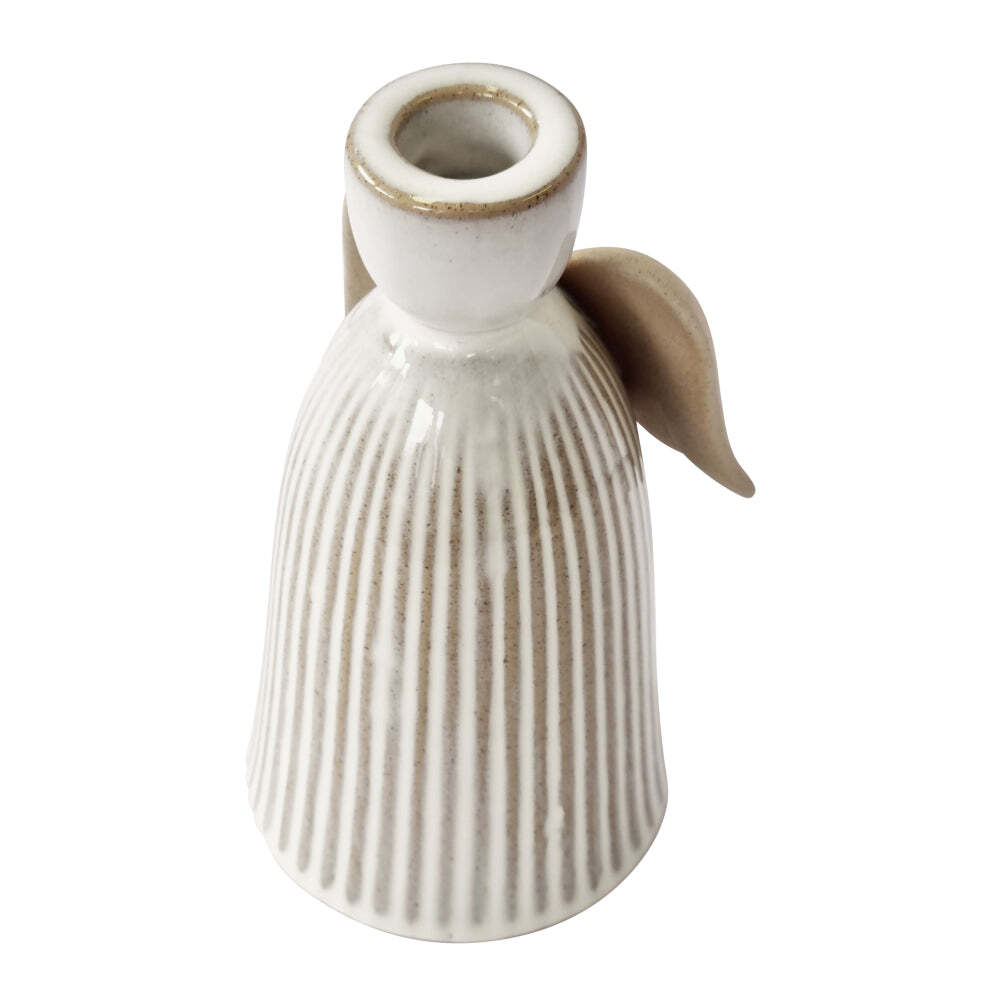 J. Elliot J.Elliot Home Anna Christmas Angel Candle Holder White & Natural — image 2