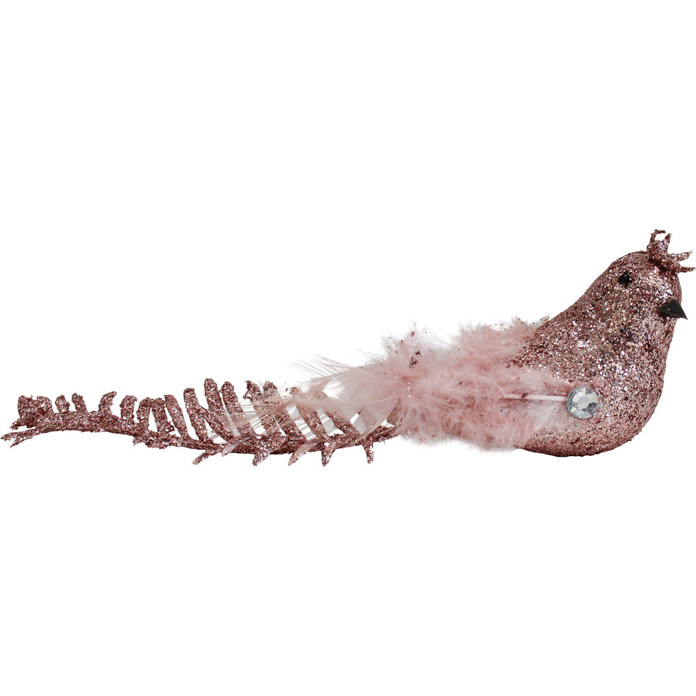 LVD Clip Birds Leaf Dusty Home/Living Room Christmas Tree Decor 16cm (8 Pieces) — image 2