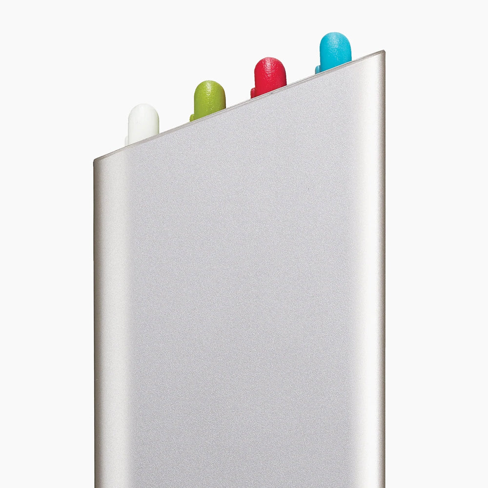 Joseph Joseph Folio 20x30cm Regular Colour Coded Chopping Board Set Silver (4 Pieces) — image 5