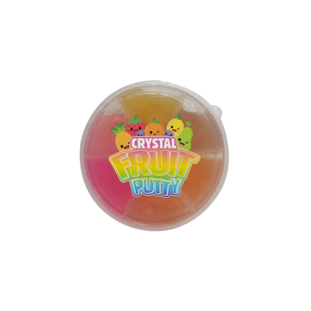 Bensons Crystal Fruit Putty Kids/Childrens Sensory Squishy Slime Toy 6y+ — image 2