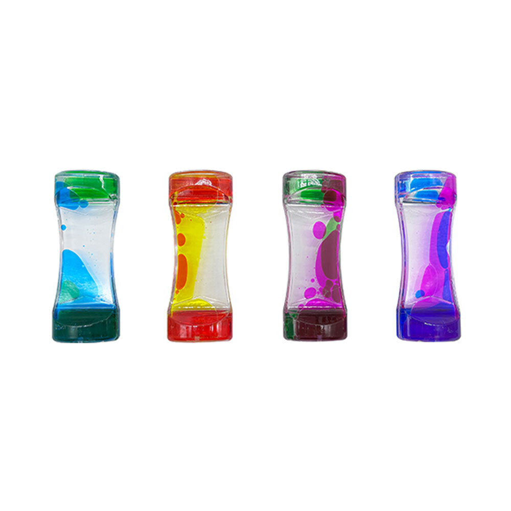 Bensons Hourglass Water Timer Kids/Childrens Fidget Toy 14cm 5y+ Asstd (3 Pack) — image 2