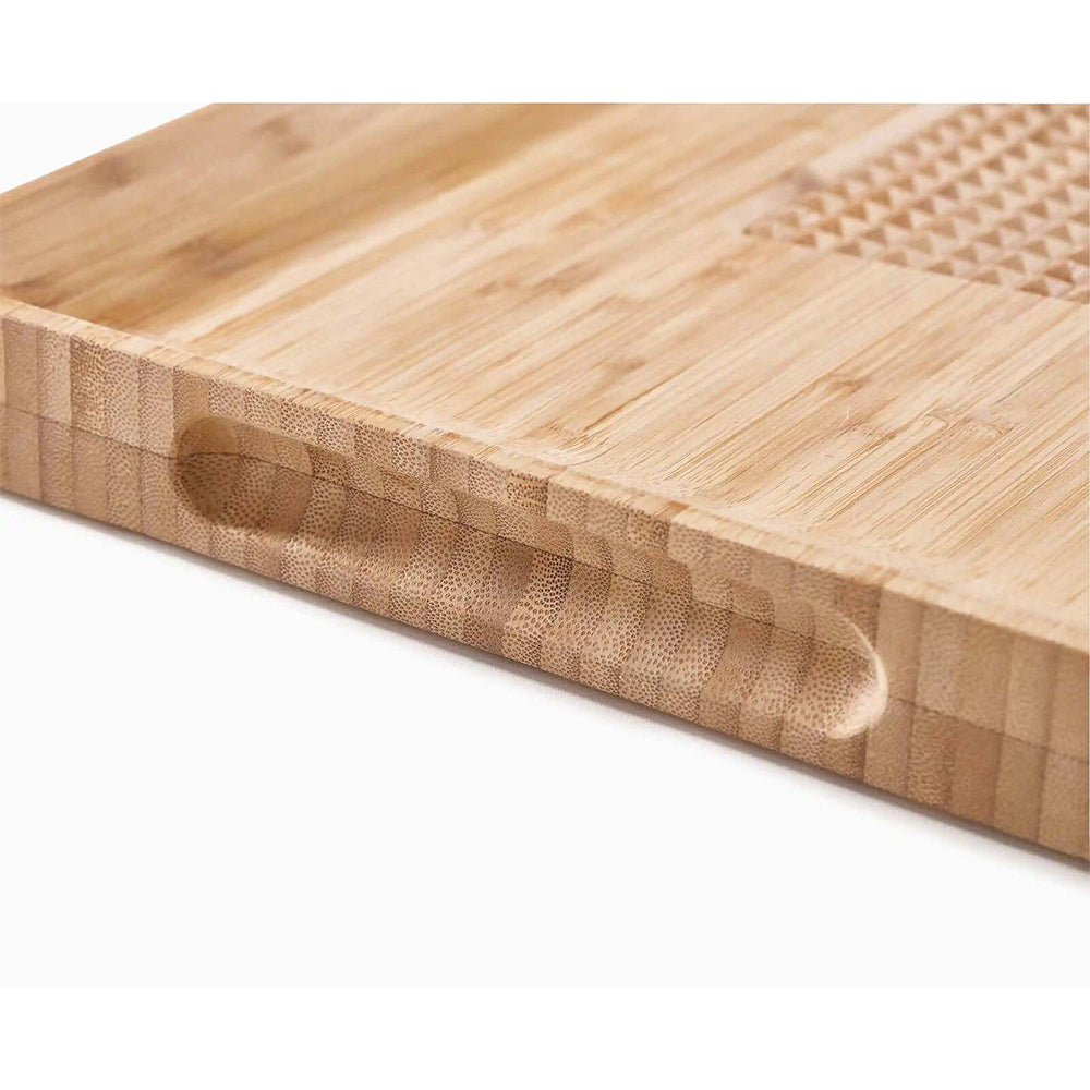 Joseph Joseph Cut & Carve 40cm Bamboo Chopping/Cutting Board Rectangle Natural — image 4