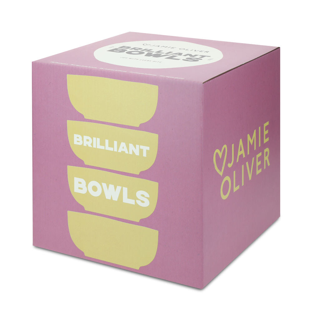 Jamie Oliver Big Love Brilliant Bowl Set with Wobbly Edges Stonewear (4 Pieces) — image 2