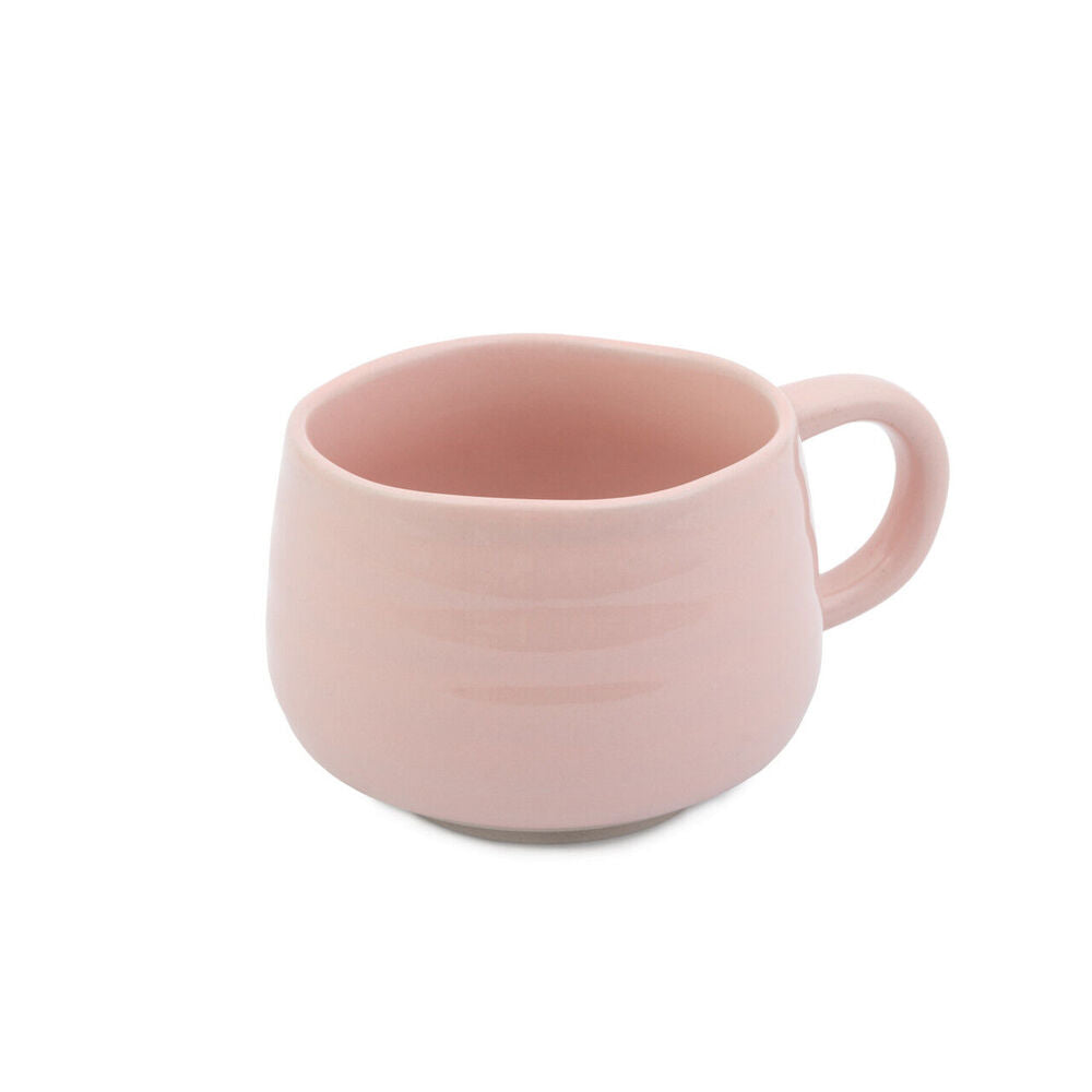 Jamie Oliver Big Love Cosy Cuppa Coffee Mug w/ Handle 375ml Stoneware Pink