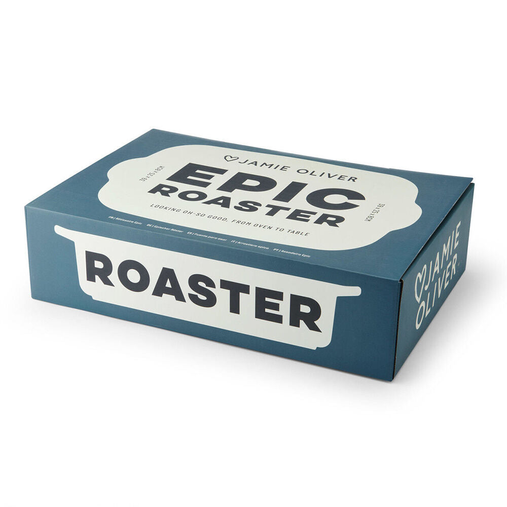 Jamie Oliver Stoneware Big Love Epic Roaster Serving Dishware 39x25cm White — image 4