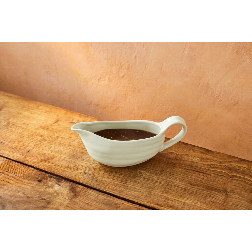 Jamie Oliver Big Love Great 400ml Gravy Boat Stoneware Container w/Handle WHT — image 10