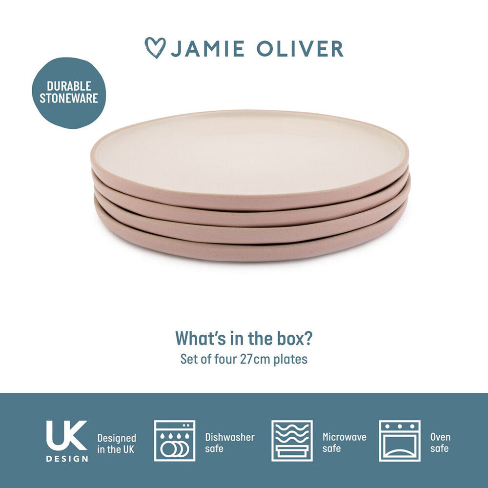 Jamie Oliver Stoneware Big Love Perfect Serving Plates Dishware Set 27cm (4 Pieces) — image 5