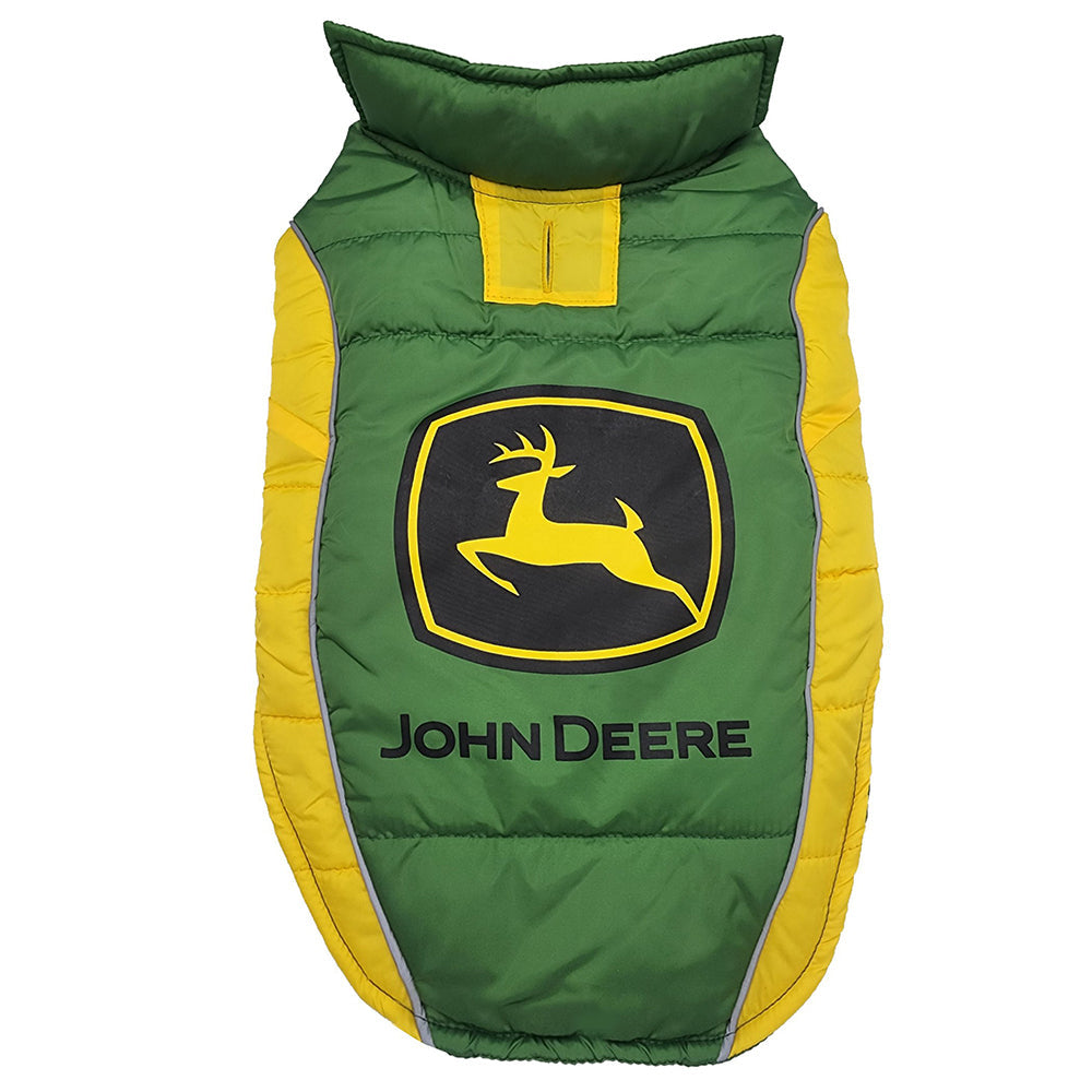 John Deere Pet Accessories Dog Puffer Vest