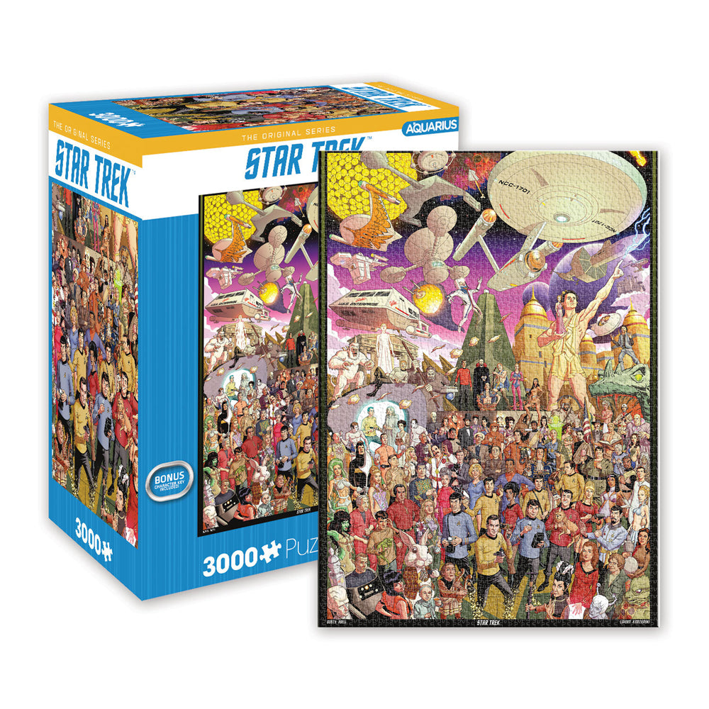 Aquarius Star Trek The Original Series 82x115cm Jigsaw Puzzle Game 14y+ (3000 Pieces)