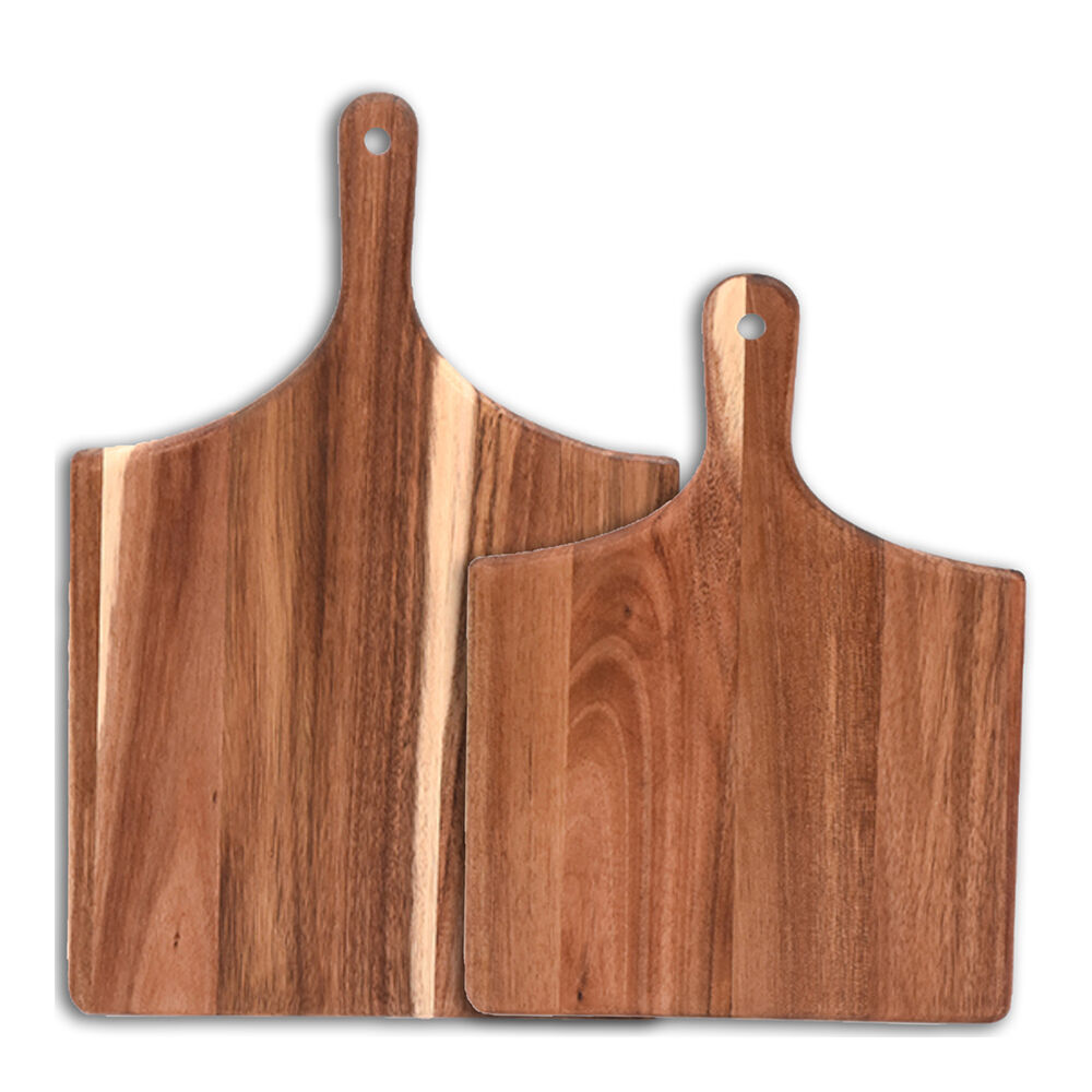 NF Living Acacia Wooden Cutting Board 42x29 Serving Kitchen Gadgets Brown — image 2