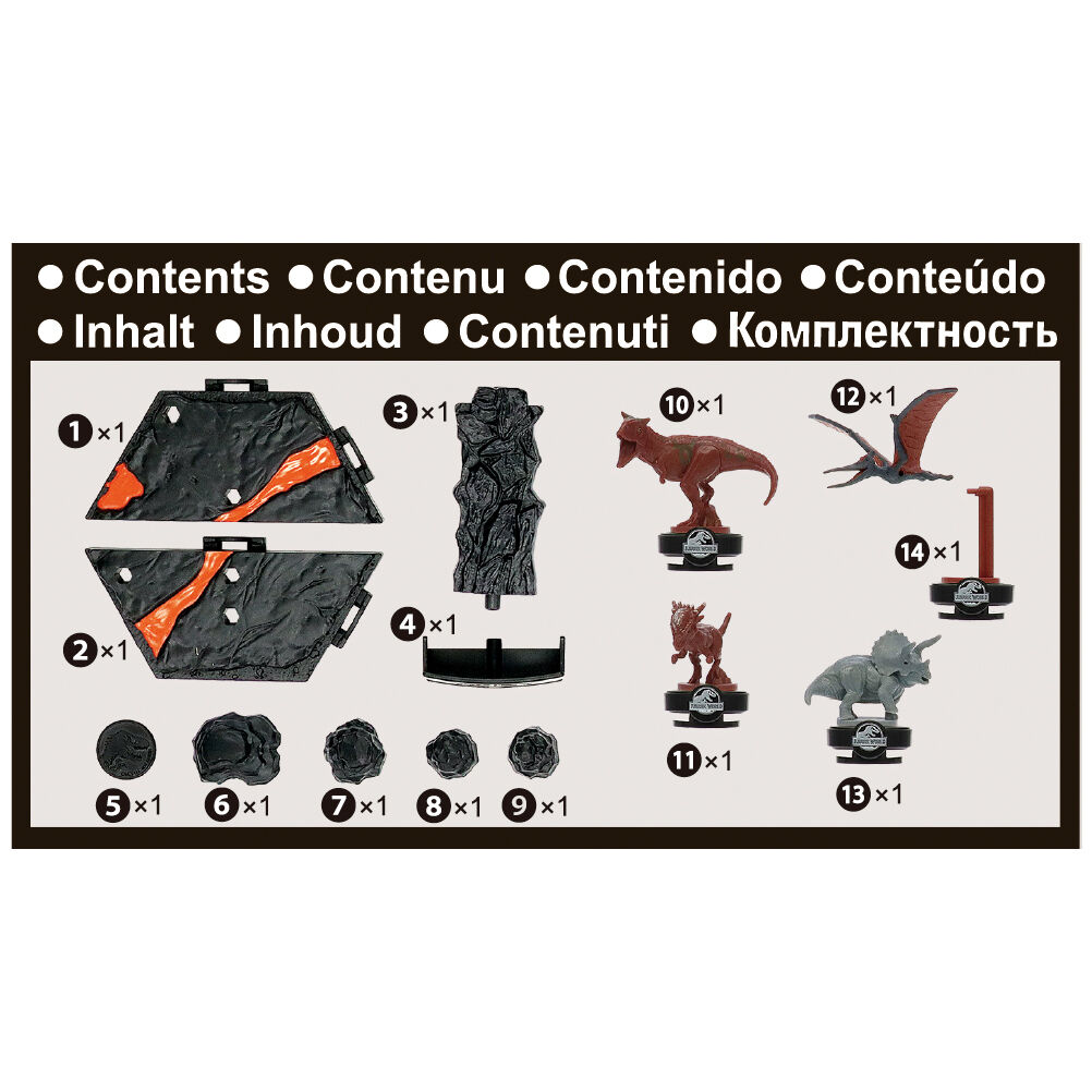 Jurassic World Games Volcano Quake Balancing Kids/Childrens Dinosaur Game 4+ — image 2