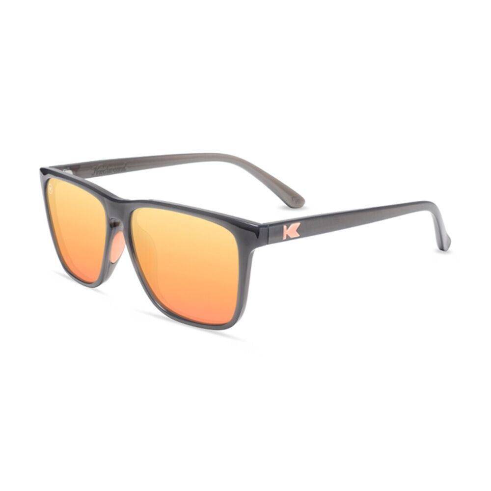 Knockaround Jelly Grey/Peach Fast Lanes Sport Sunglasses Polarised UV400