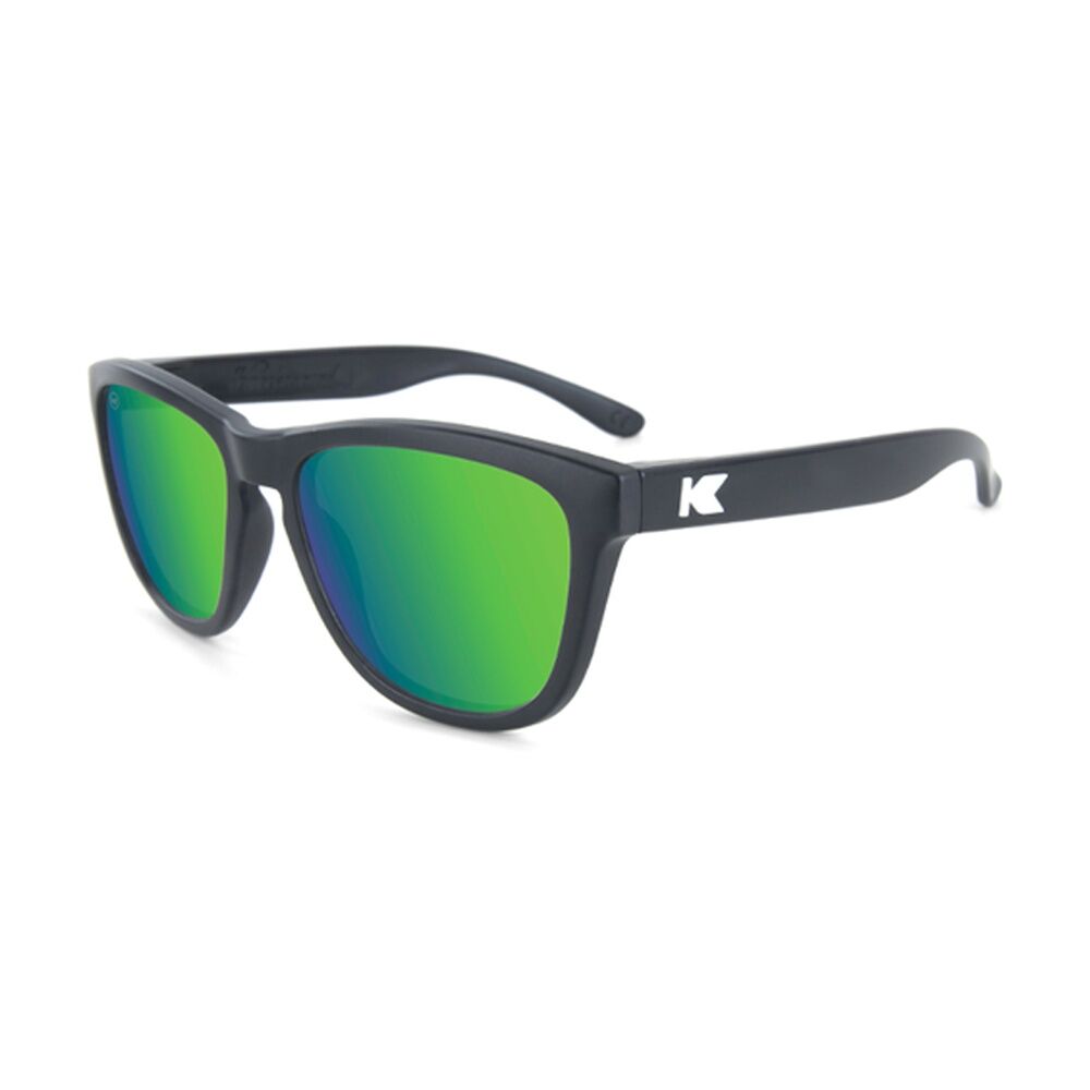 Knockaround Black/Green Moonshine Kids Premiums Sunglasses Polarised UV400