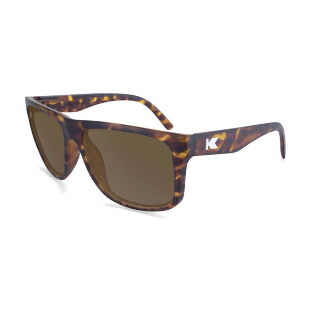 Knockaround Matte Tortoise Shell/Amber Torrey Pines Sunglasses Polarised UV400