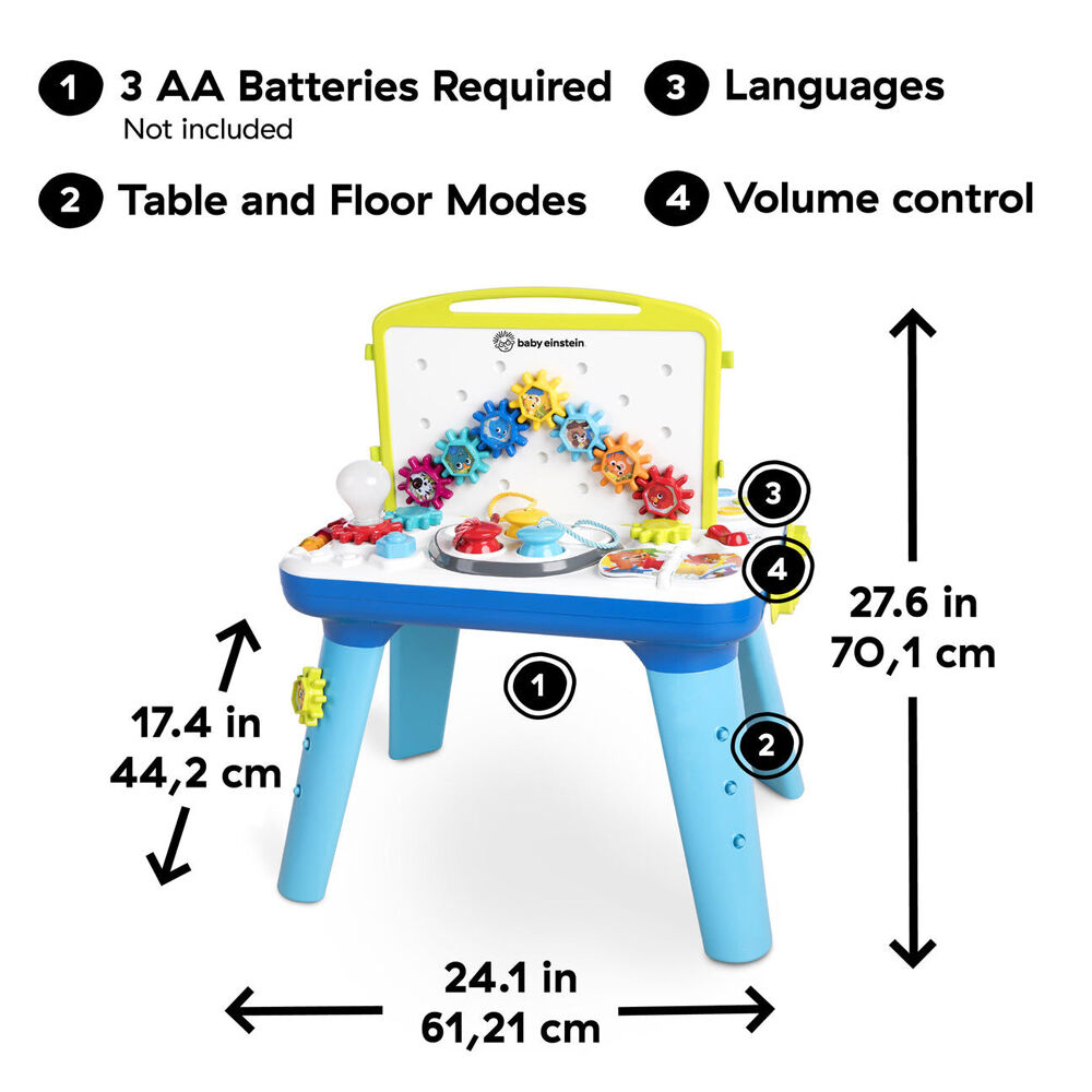 Bright Starts 12m+ Curiosity Table Activity Station Interactive Toddler Toy — image 7