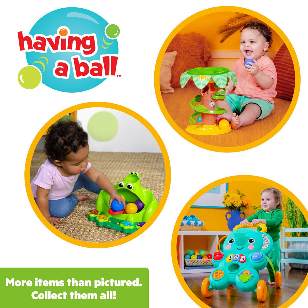Bright Starts 6m+ Tropical Twirl Ball Baby Play Toy w/Lights & Sounds — image 8