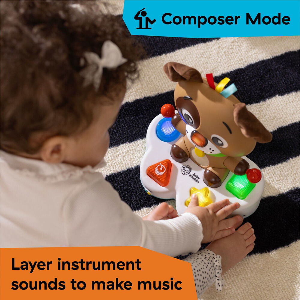 Baby Einstein 6m+ Drum & Learn Dean Musical Learning Toy w/Lights and Sounds — image 3