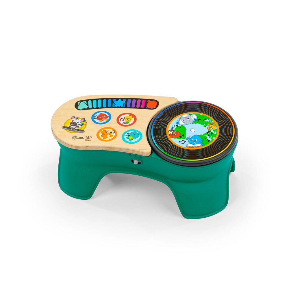 Hape 6m+ DJ Discovery Magic Touch Turntable Baby Toy w/Lights and Sounds
