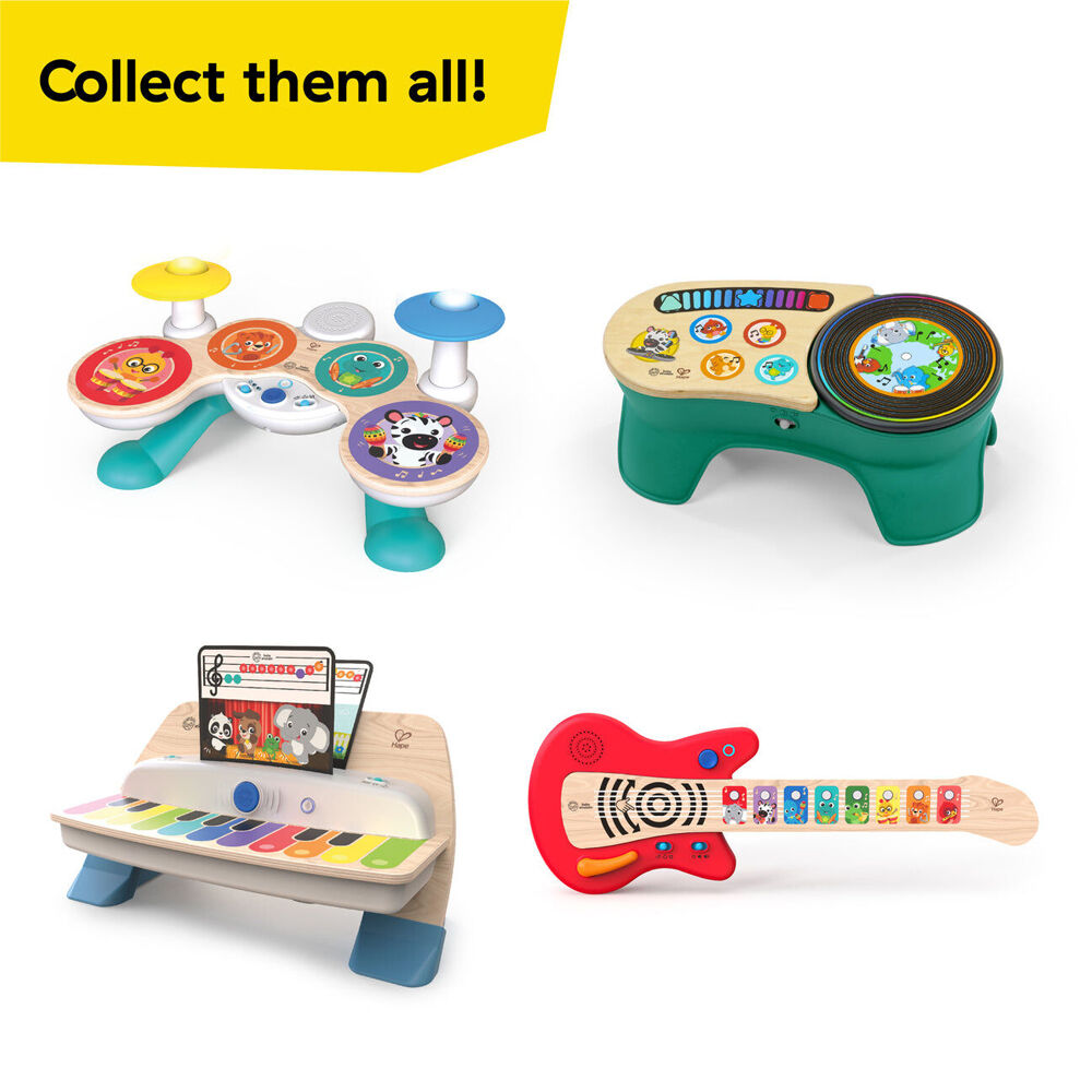 Hape 6m+ DJ Discovery Magic Touch Turntable Baby Toy w/Lights and Sounds — image 6