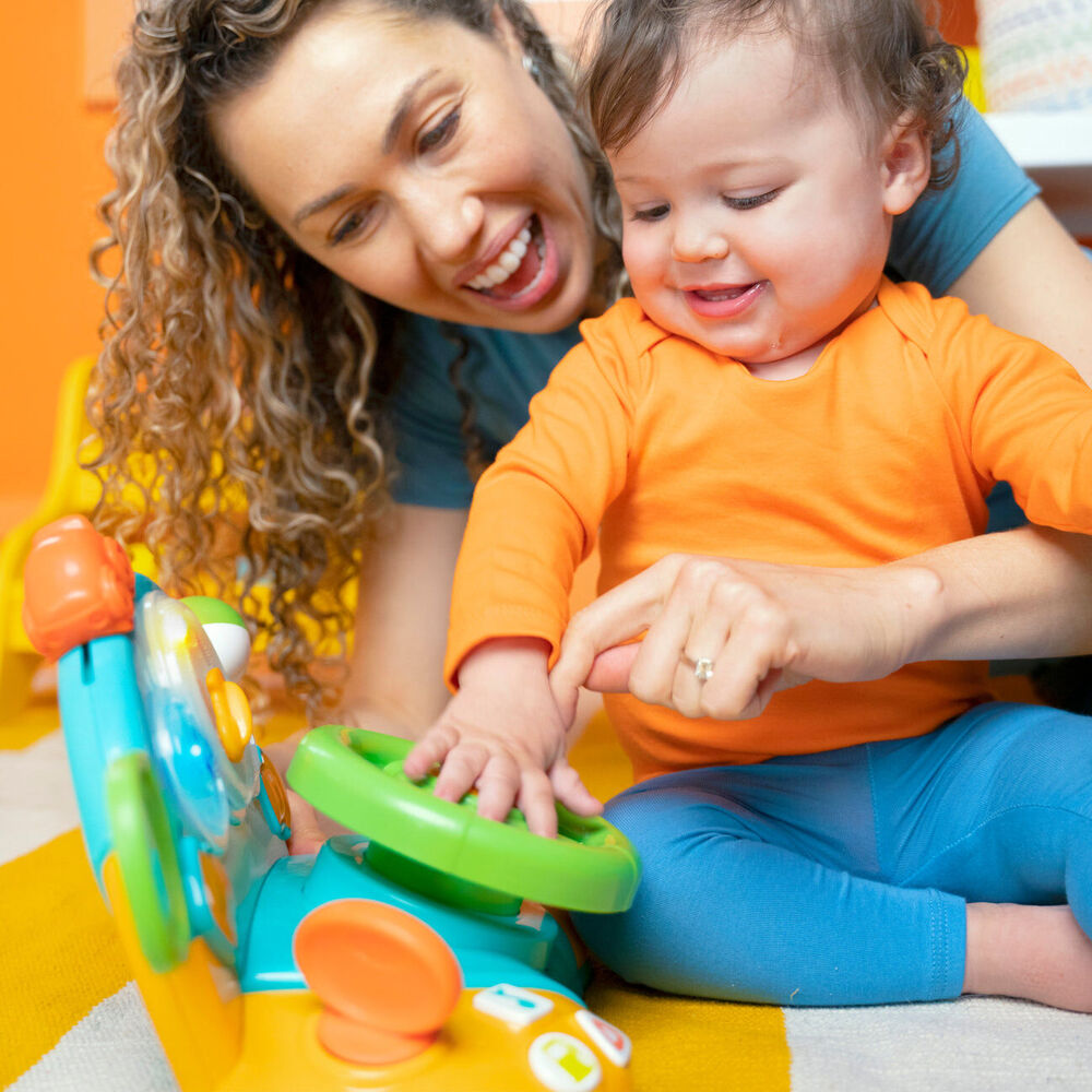 Bright Starts 6m+ Lights & Colors Driver Steering Wheel Interactive Baby Toy — image 4