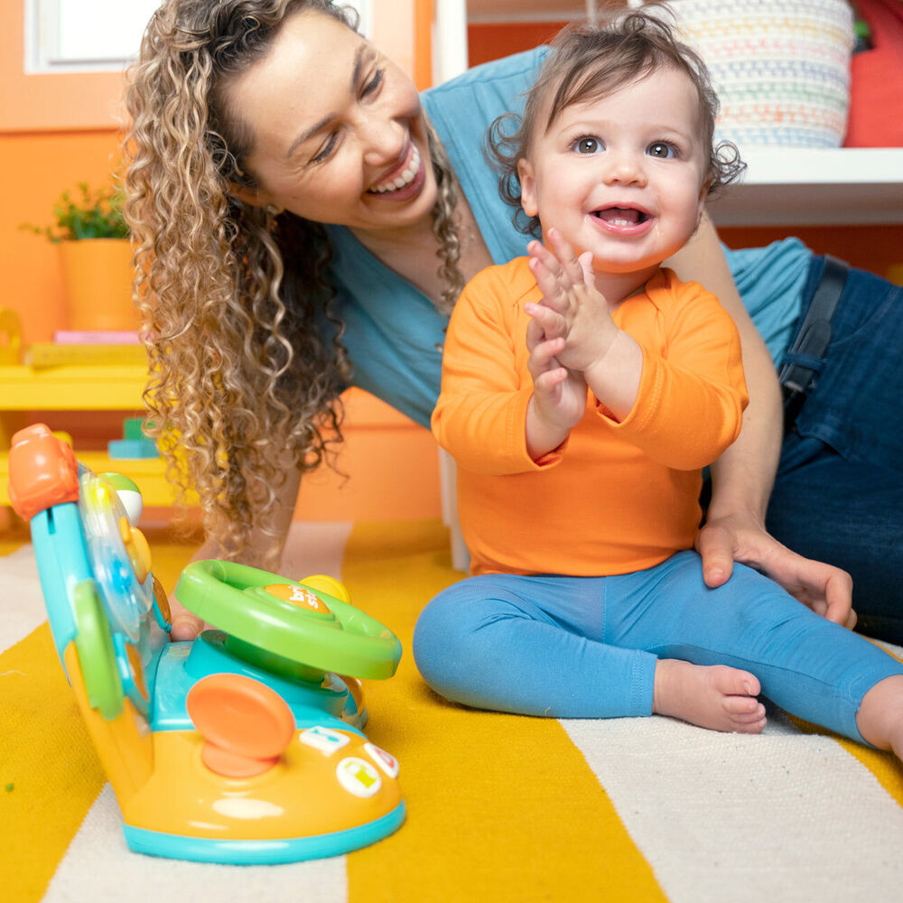 Bright Starts 6m+ Lights & Colors Driver Steering Wheel Interactive Baby Toy — image 6