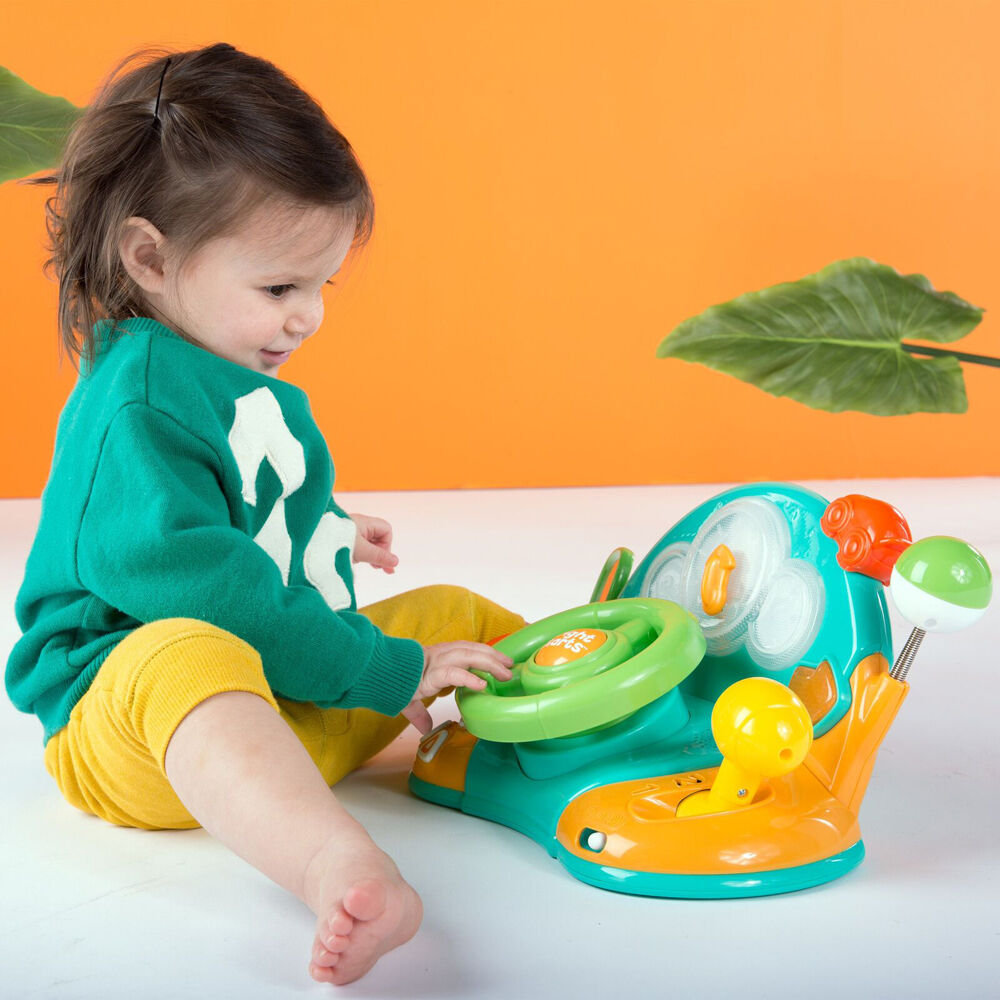 Bright Starts 6m+ Lights & Colors Driver Steering Wheel Interactive Baby Toy — image 8