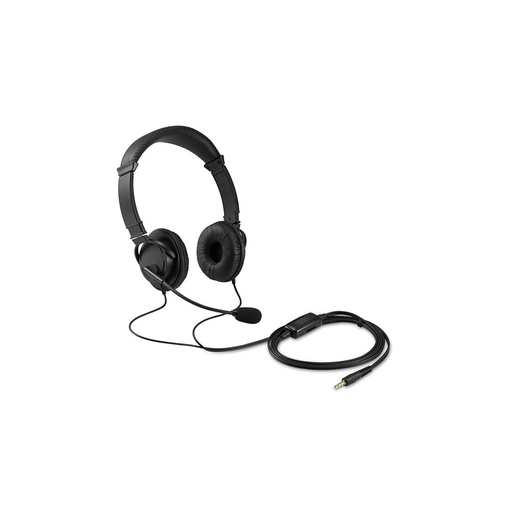 Kensington Hi-Fi Headphones Over-Ear Gaming Headset w/ Boom Mic/Volume Black — image 5