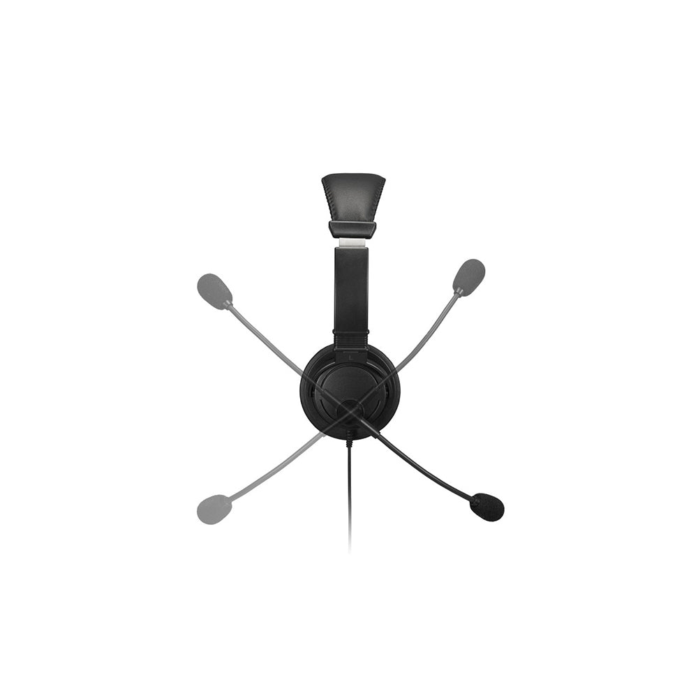 Kensington Hi-Fi Headphones Over-Ear Gaming Headset w/ Boom Mic/Volume Black — image 4