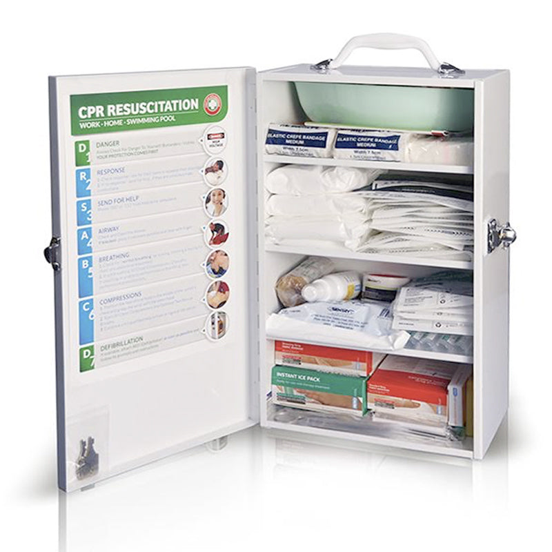 First Aid Kits Australia Emergency Workplace/Office Wall Mount First Aid Kit Box
