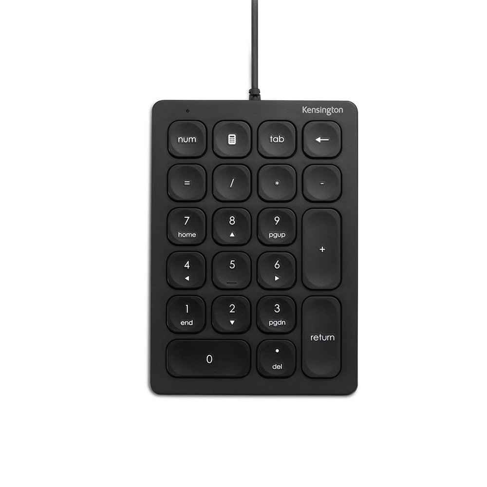 Kensington Wired Numeric Keypad USB Number Pad For Laptop/PC Computer Black