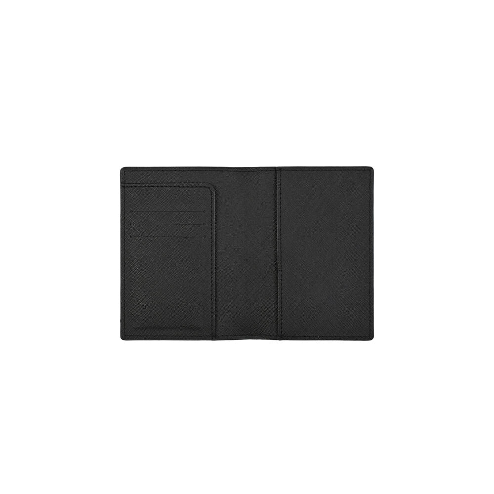 Kate Hill Black Passport Holder Wallet & Adjustable ID Luggage Tag Gift Set — image 9