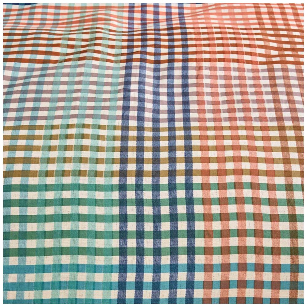 Kas Australia Ferdinand Quilt Cover Check Style Print 100% Cotton — image 5