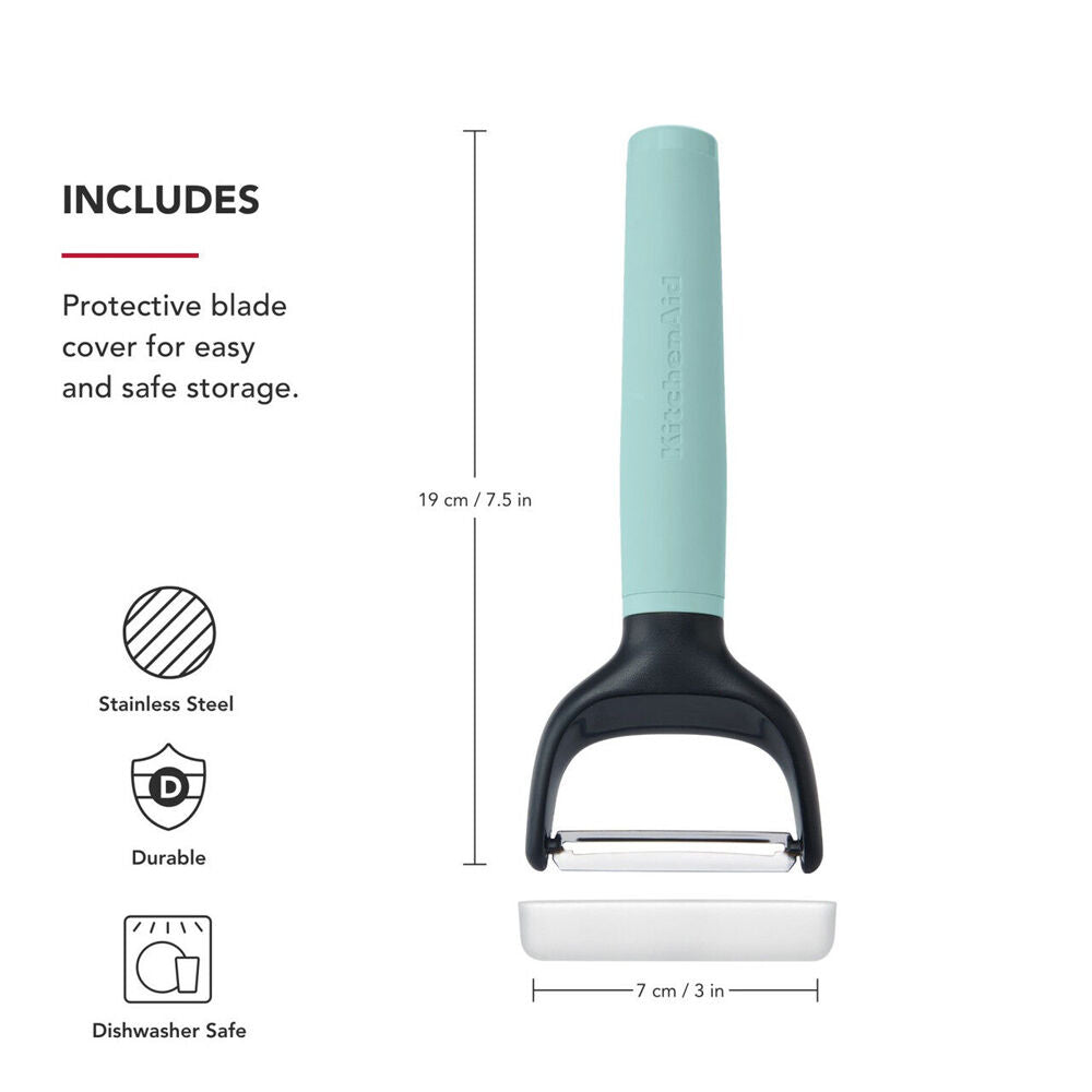 Kitchenaid Soft Grip Metal Y Peeler Kitchen/Cooking Utensil Mineral Water — image 9