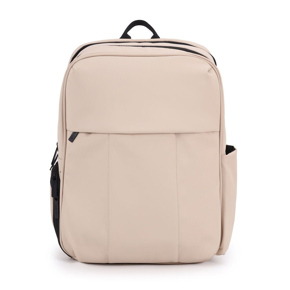 Kate Hill 40x32cm Beige Travel Bag Willow Backpack Water-Resistant Women's