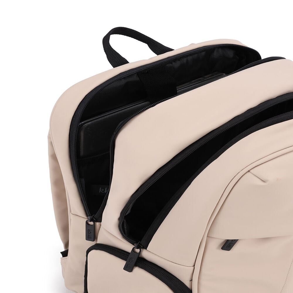 Kate Hill 40x32cm Beige Travel Bag Willow Backpack Water-Resistant Women's — image 4