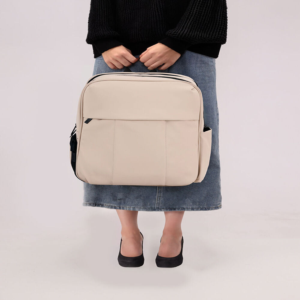 Kate Hill 40x32cm Beige Travel Bag Willow Backpack Water-Resistant Women's — image 7