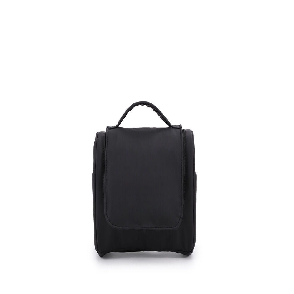 Kate Hill 23.5x13cm Black Travel Pouch Willow Hanging Toiletry Bag Women's