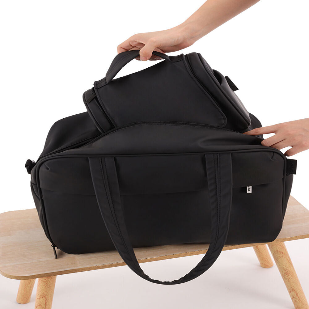 Kate Hill 23.5x13cm Black Travel Pouch Willow Hanging Toiletry Bag Women's — image 9