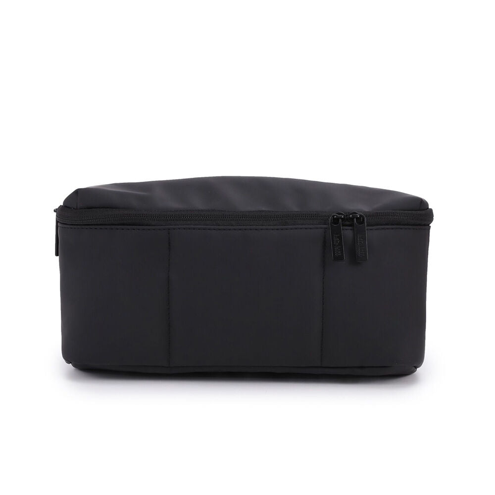 Kate Hill 28x14cm Black Water-Resistant Willow Waist Belt Travel Bag Women's