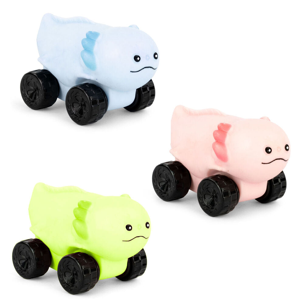 Keycraft Stretch Wheels Axolotl Stress Relief Sensory Fidget Toy Assorted 3y+ — image 2