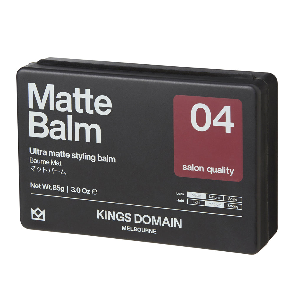 Kings Domain Melbourne Matte Balm Hair Styling Salon Quality Fashion Medium Hold — image 2