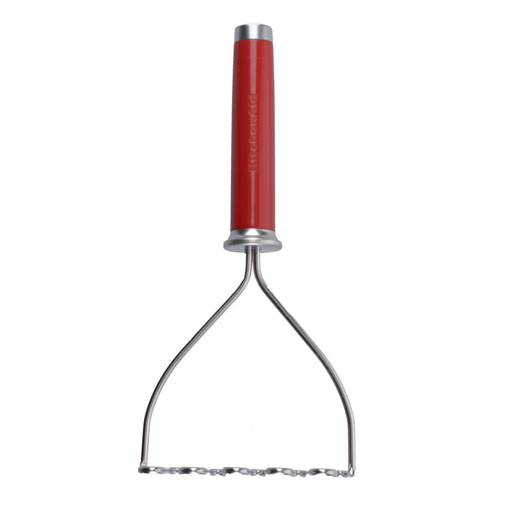 Kitchenaid Wire Handheld Potato Vegetable Masher Cooking Utensil Empire Red