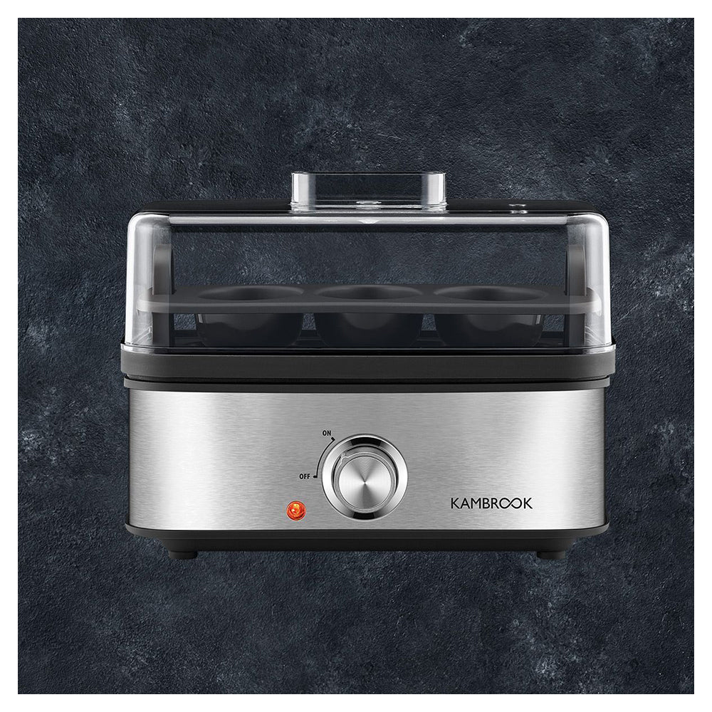 Kambrook Electric Culinary 3 Way Egg Cooker/Poacher/Steamer/Omelette Maker Black — image 2