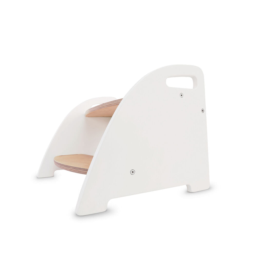 Kinderfeets Wooden Step Stool Chair Kids Natural 45x31.5cm 12m+ — image 2
