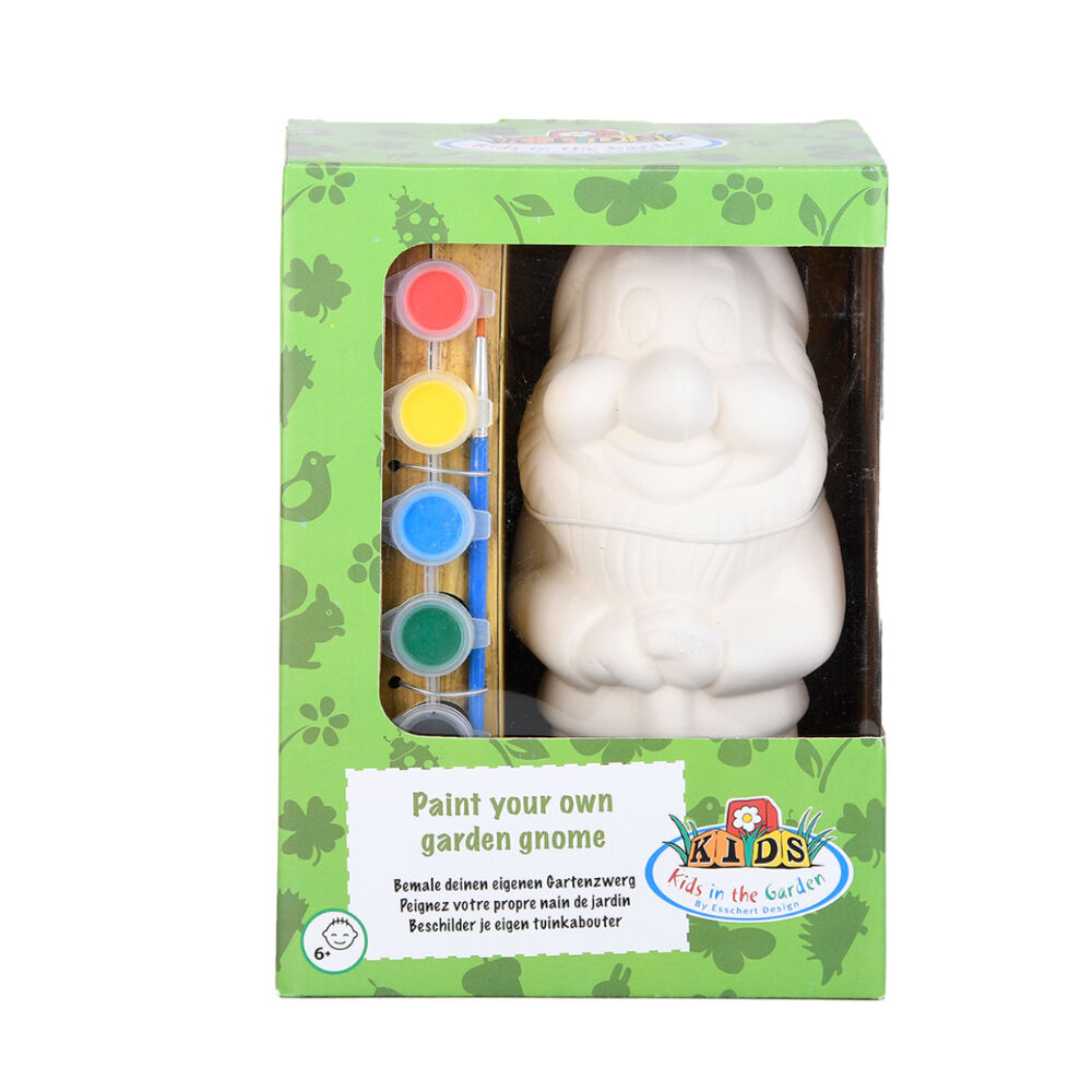 Esschert Design DIY Craft Toy Kids/Children's Paint Your Own Gnome — image 2