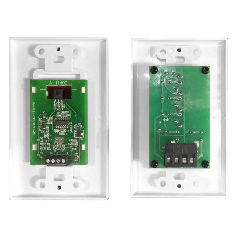 Kge Infrared IR Remote Control Extender Repeater Wall Plate Kit 3x Emitters — image 3