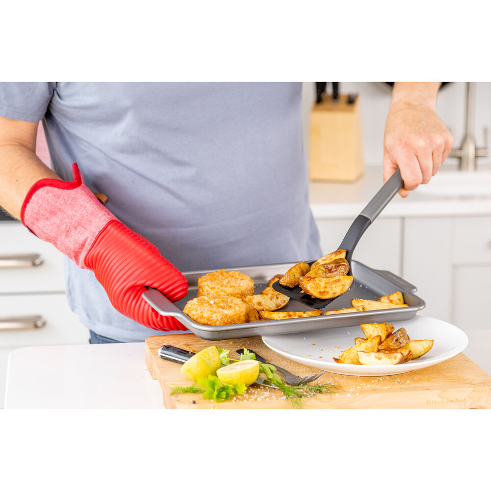 Kitchenaid Charcoal Grey Classic Slotted Nylon Turner/Spatula Cooking Utensil — image 4